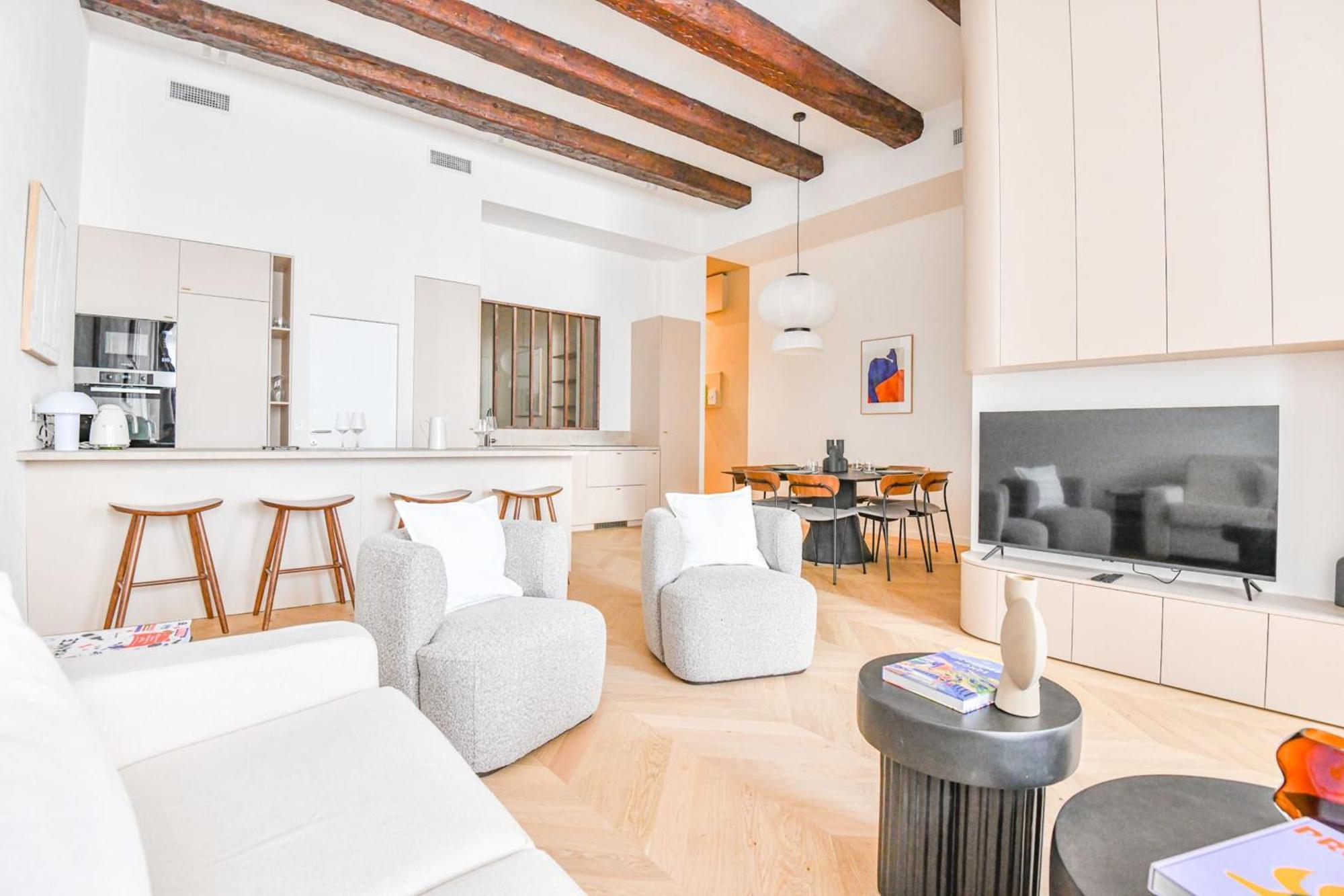 Le Marcel - Appart Standing 3 Ch Avec Clim Marselha Exterior foto